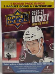 2020-21 Upper Deck Extended Series NHL Hockey Blaster